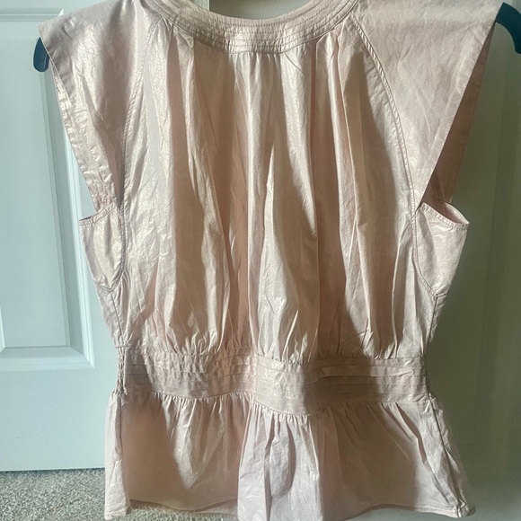 Anthropologie Foil poplin shell top, brand new with tags - Picture 3 of 8